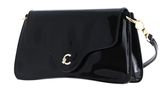 COCCINELLE C-Me Patent Crossbody Bag Noir