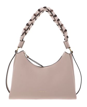 COCCINELLE Boheme Grana Double Shoulder Bag M Rosette / Warm Taupe