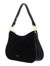 COCCINELLE Magie Suede Bim Shoulder Bag L Noir / Noir COCCINELLE Magie Suede Bim Shoulder Bag L Noir / Noir