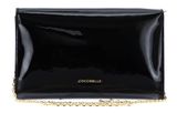 COCCINELLE Magie 2Nite Patent Clutch Noir