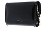 COCCINELLE Magie 2Nite Patent Clutch Noir