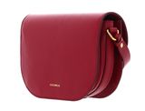COCCINELLE Dew Crossbody Grained Leather Sangria
