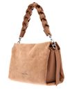 COCCINELLE Boheme Handbag Suede Grainy Leather Skin