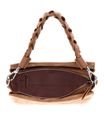 COCCINELLE Boheme Handbag Suede Grainy Leather Skin