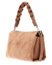 COCCINELLE Boheme Handbag Suede Grainy Leather Skin