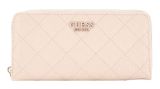 GUESS Laurel SLG Large Zip Around Wallet L Sand GUESS Laurel SLG Large Zip Around Wallet L Sand