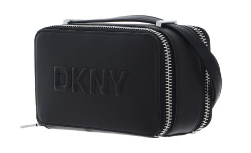 DKNY Women's Handbags Camera Bag, Black/Silver, One Size