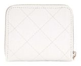 GUESS Laurel SLG Small Zip Around Wallet S White