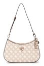 GUESS Noelle Top Zip Shoulder Bag Sand Logo