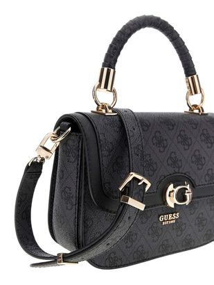 ★TOUT Y EST★ ORLINA G logo top handle flap bag KG953120BLA GUESS Orlina Top Handle Flap, Coal Logo: Handbags: Amazon.com