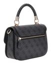 GUESS Orlina Logo Top Handle Flap Bag Coal Logo GUESS Orlina Logo Top Handle Flap Bag Coal Logo