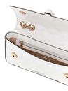 GUESS Bessey Convertible Xbody Flap Bag White