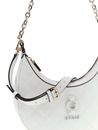 GUESS Bessey Hobo Shoulder Bag White GUESS Bessey Hobo Shoulder Bag White