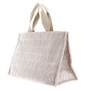 LIU JO Jacquard Plain Tote L True Champagne