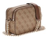 GUESS Izzy Camera Bag Latte Logo / Brown