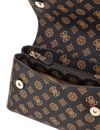 GUESS Dorys Convertible Xbody Flap Bag Mocha Logo GUESS Dorys Convertible Xbody Flap Bag Mocha Logo