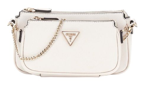 GUESS Noelle Double Pouch Crossbody Bone