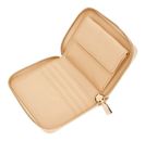 GUESS Laurel SLG Small Zip Around Wallet Sand Logo GUESS Laurel SLG Small Zip Around Wallet Sand Logo