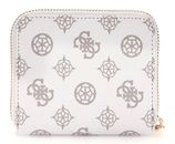 GUESS Laurel SLG Small Zip Around Wallet White Logo GUESS Laurel SLG Small Zip Around Wallet White Logo