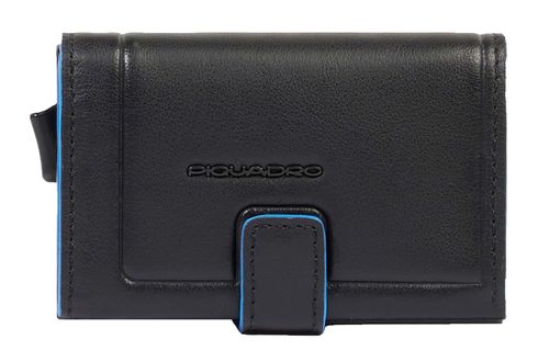 PIQUADRO Atlas Compact Wallet With Single Slider RFID Black