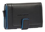 PIQUADRO Atlas Compact Wallet With Single Slider RFID Black