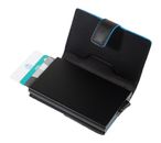 PIQUADRO Atlas Compact Wallet With Single Slider RFID Black