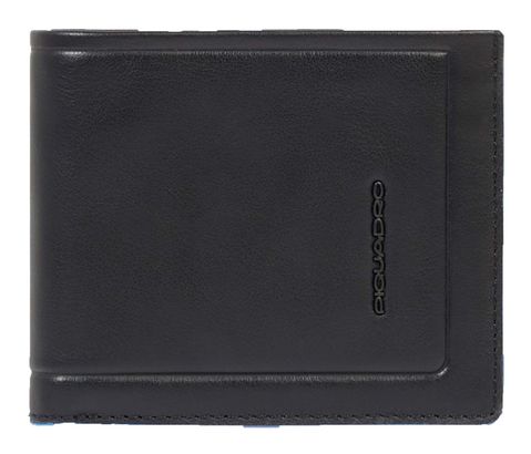 PIQUADRO Atlas Men´s Wallet Removable Document Facility RFID Black