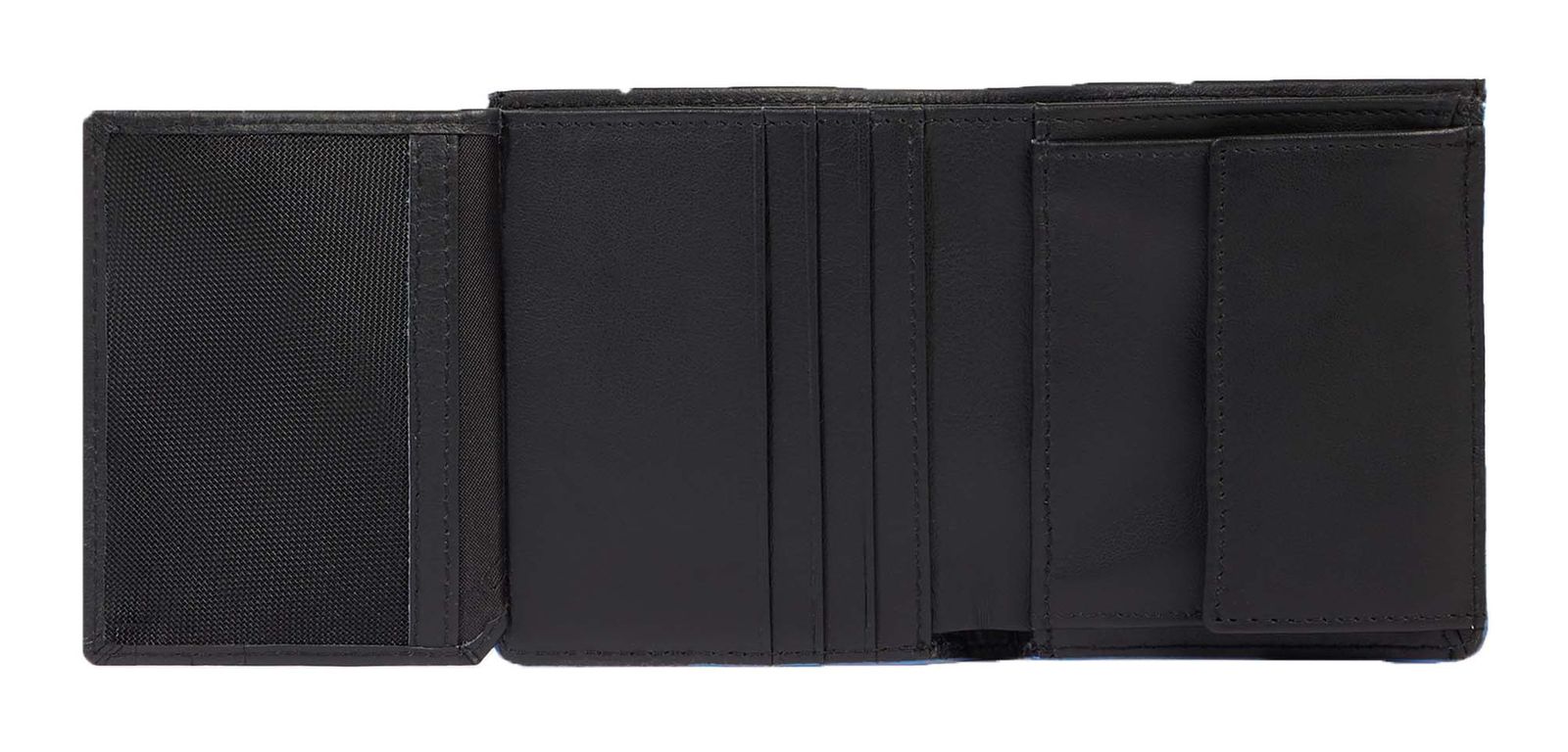 PIQUADRO Atlas Vertical Men´s Wallet with Coin Pocket RFID Black PIQUADRO Atlas Vertical Men´s Wallet with Coin Pocket RFID Black