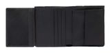 PIQUADRO Atlas Vertical Men´s Wallet with Coin Pocket RFID Black