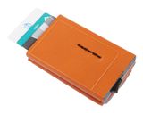 PIQUADRO Atlas Compact Wallet With Single Slider RFID Orange