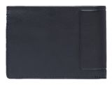 PIQUADRO Atlas Men´s Wallet Flip Up ID Window RFID Black