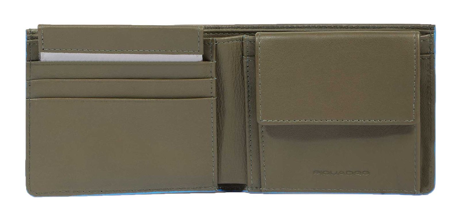PIQUADRO Atlas Men´s Wallet Flip Out ID Holder RFID Green PIQUADRO Atlas Men´s Wallet Flip Out ID Holder RFID Green