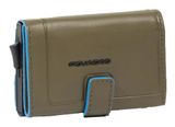 PIQUADRO Atlas Compact Wallet With Single Slider RFID Green