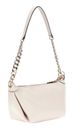 GUESS Eco Evaine Top Zip Shoulder Bag Stone