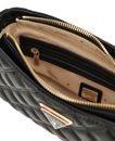 GUESS Giully Top Zip Shoulder Bag Black