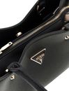 GUESS Meridian Girlfriend Satchel Black