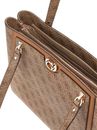 GUESS Orlina Logo Noel Tote Latte Logo / Brown GUESS Orlina Logo Noel Tote Latte Logo / Brown