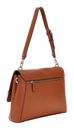 GUESS Silvye Flap Shoulder Bag Cognac GUESS Silvye Flap Shoulder Bag Cognac