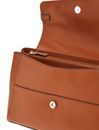 GUESS Silvye Flap Shoulder Bag Cognac GUESS Silvye Flap Shoulder Bag Cognac