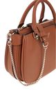 GUESS Fedora Shoulder Satchel Cognac GUESS Fedora Shoulder Satchel Cognac