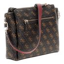 GUESS Noelle Tri Compartment XBody Bag Brown GUESS Noelle Tri Compartment XBody Bag Brown