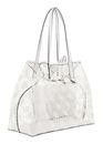GUESS Tuana Large Tote White Logo