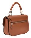 GUESS Orlina Top Handle Flap Bag Cognac