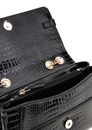 GUESS Silvye Convertible Xbody Flap Bag Black