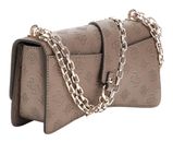 GUESS Gerty Convertible Xbody Flap Bag Dark Taupe GUESS Gerty Convertible Xbody Flap Bag Dark Taupe