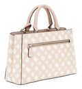 GUESS Dorys Luxury Satchel Sand Logo