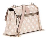 GUESS Dorys Convertible Xbody Flap Bag Sand Logo GUESS Dorys Convertible Xbody Flap Bag Sand Logo