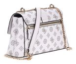 GUESS Dorys Convertible Xbody Flap Bag White Logo GUESS Dorys Convertible Xbody Flap Bag White Logo