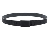 BOSS Tion Gum Sz35 Leather Belt W100 Black