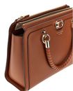 GUESS Orlina Society Satchel Cognac GUESS Orlina Society Satchel Cognac